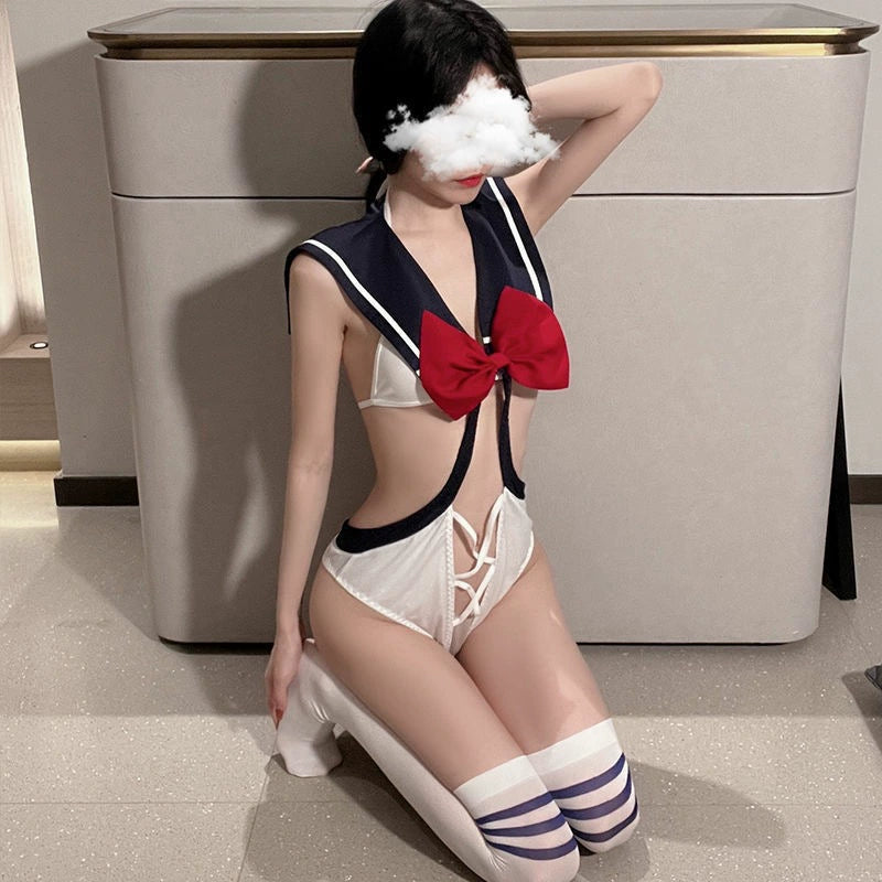 代表月亮守护你-连体死库水水手制服 C336