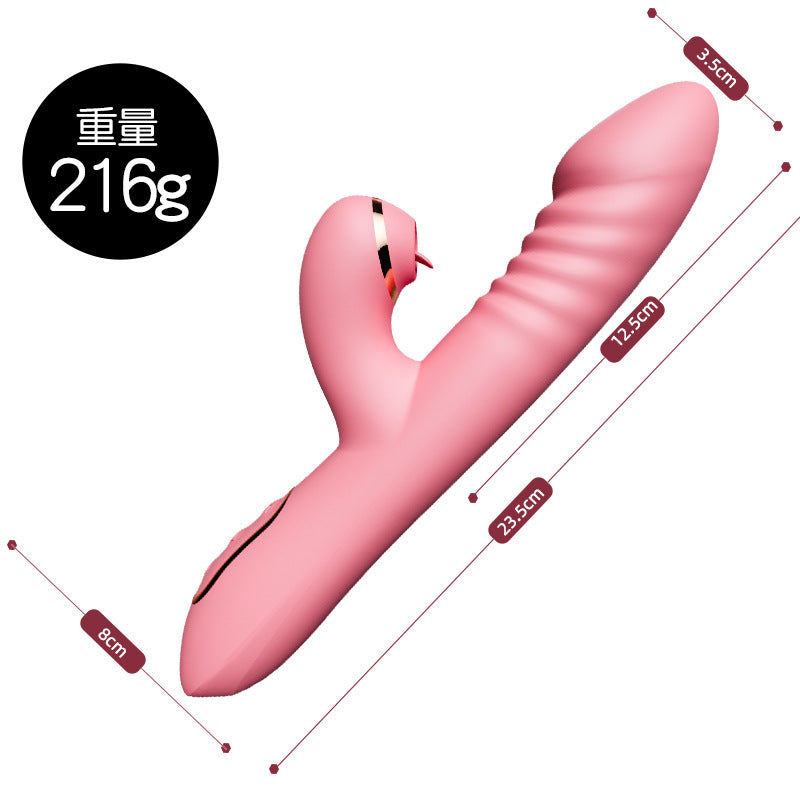 Goddess-Massage av stick instant tidal telescopic sex machine