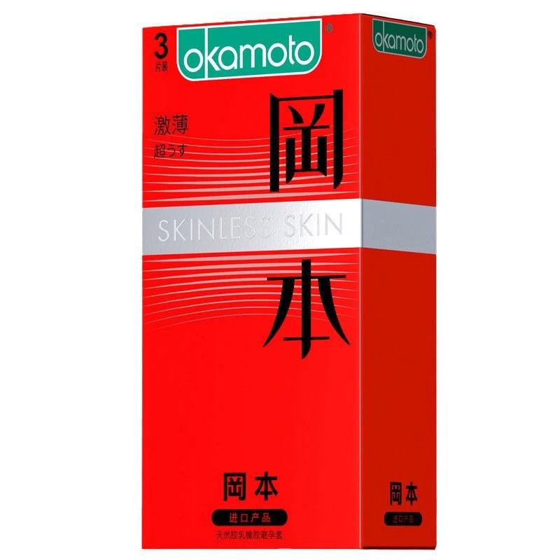 冈本 激薄大盒3只装 A76