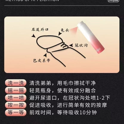 独爱外用延时喷剂（水蜜桃）10ml  L96